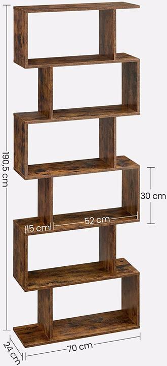Produktbild Vasagle Shake (70 x 24 x 190.50 cm)