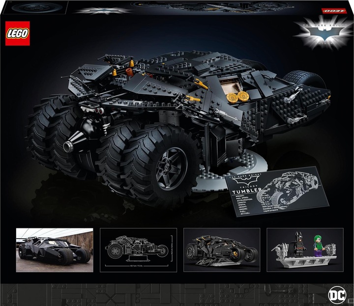 Actual product image LEGO Batmobile Tumbler (76240, LEGO DC, LEGO Rare Sets)