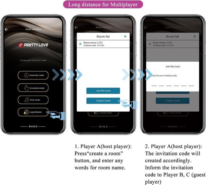 Produktbild Pretty Love Abner App Lila