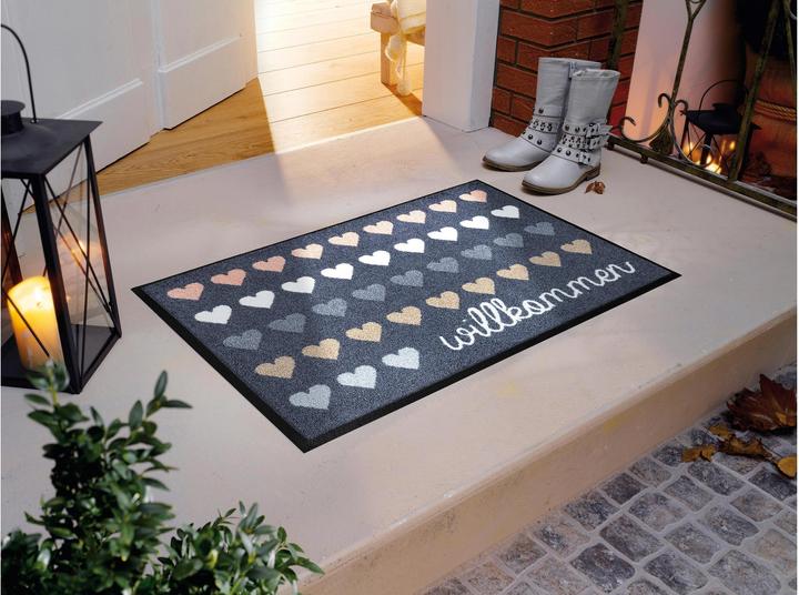 Immagine prodotto Wash + Dry Zerbino "Welcome Hearts (50 x 75 cm)