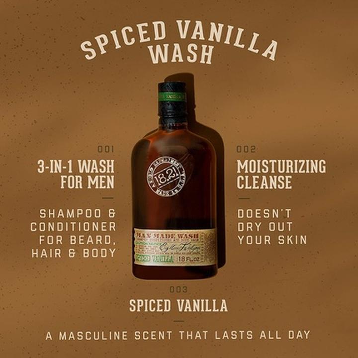Image du produit 18.21 Man Made Wash Vanilla Spices 530ml (530 ml)