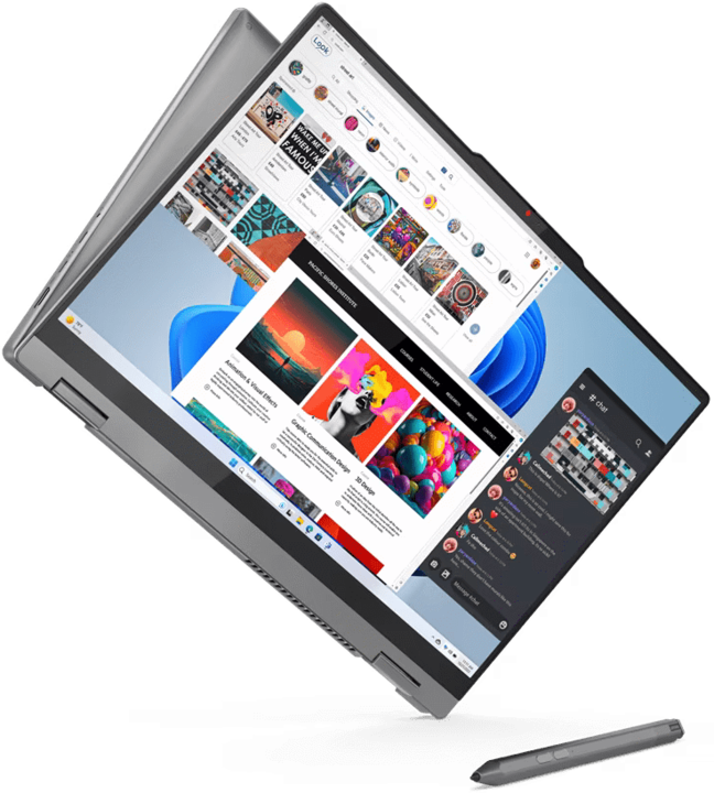 Produktbild Lenovo IdeaPad 5 2-in-1 (16", Intel Core 5 120U, 16 GB, 512 GB, CH)