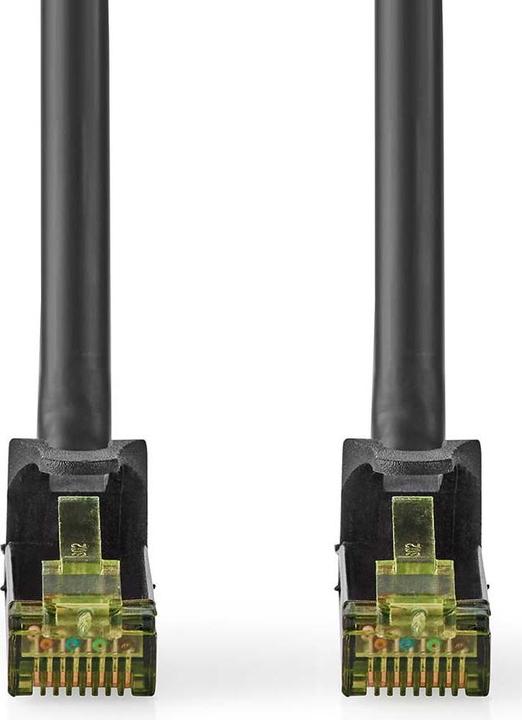 Immagine prodotto Nedis Cavo di rete CAT7 | S/FTP | RJ45 maschio | RJ45 maschio | 0,25 m | Senza strappo | Rotondo | LSZH | (S/FTP, CAT7, 0.25 m)
