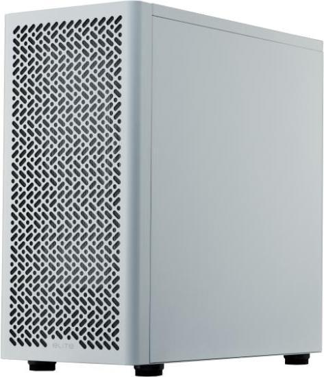 Immagine prodotto Cooler Master Boitier Moyen Tour ATX Elite 502 Lite avec panneau vitré (Blanc) (ATX)