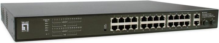 Produktbild LevelOne Switch 28x GE GEP-2821 224PoE (28 Ports)