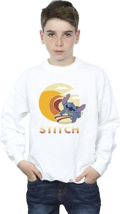 Actual product image Disney Boys Lilo & Stitch Summer Waves Sweatshirt (128)