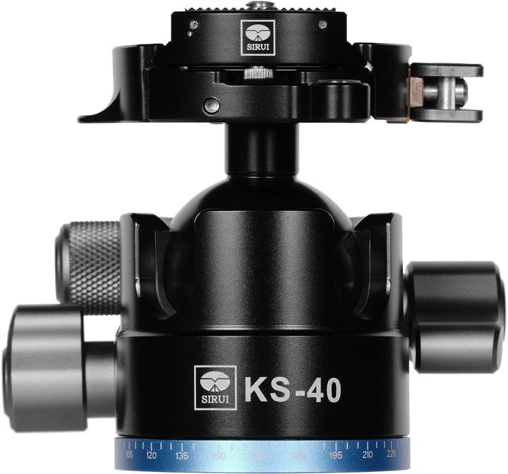 Sirui KS-40 rotule ball black avec attache rapide et plaque TY-55X (Tête sphérique)