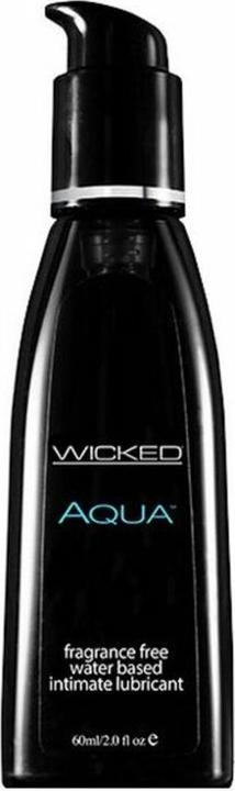 Actual product image Wicked Sensual Care Wicked Aqua Unscented Lube 2oz (59.15 ml)