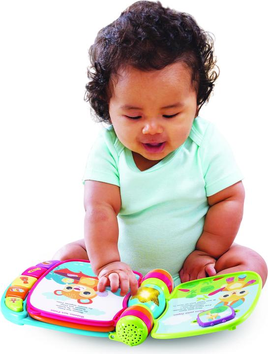Image du produit VTech Jouet musical Mon premier livre de chansons bleu -FR- (Français)