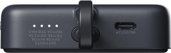 Actual product image Xiaomi 33W Magnetic Power Bank 10000mAh Gray (Integrated Cable) (10000 mAh, 33 W, 37 Wh)