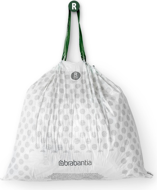 Actual product image Brabantia PerfectFit garbage bag type R, 36 L, 30 pcs. (40 x, 36 l)