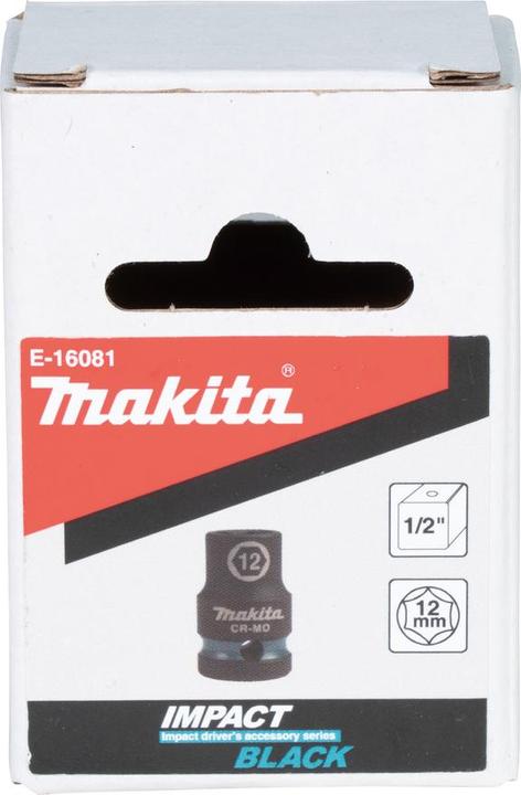 Produktbild Makita Steckschlüssel SW12 Impact Black (12 mm)