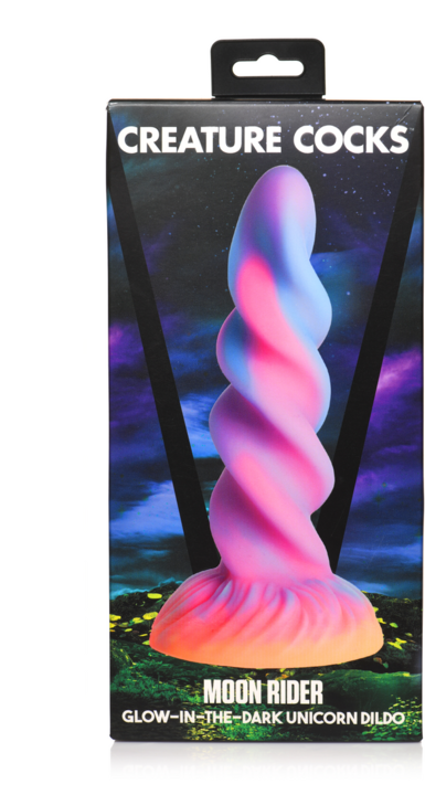 Produktbild Creature Cocks Moon Rider - Glow-in-the-Dark Unicorn Dildo