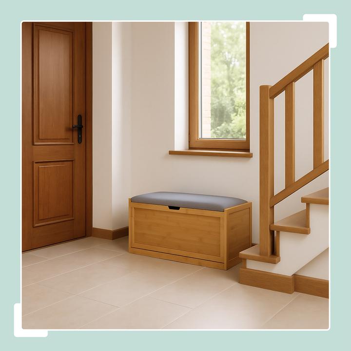 Produktbild Relaxdays Schuhbank (80 x 30 x 49 cm)