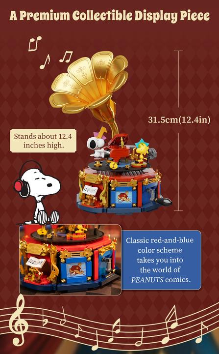 Actual product image Pantasy Peanuts - Snoopy Party Phonograph
