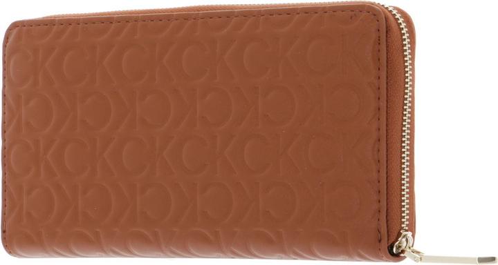 Actual product image Calvin Klein CK Must Zip Around Wallet Embossed