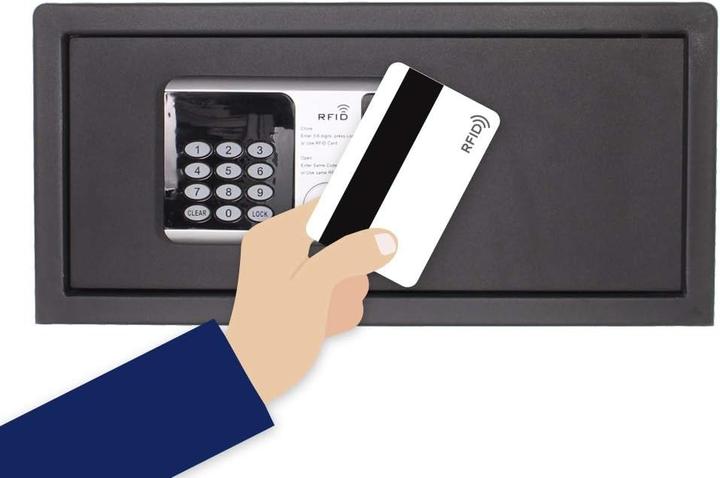 Immagine prodotto Rottner Elektronik cassaforte per mobili RFID Lap serratura elettronica antracite (26 l)