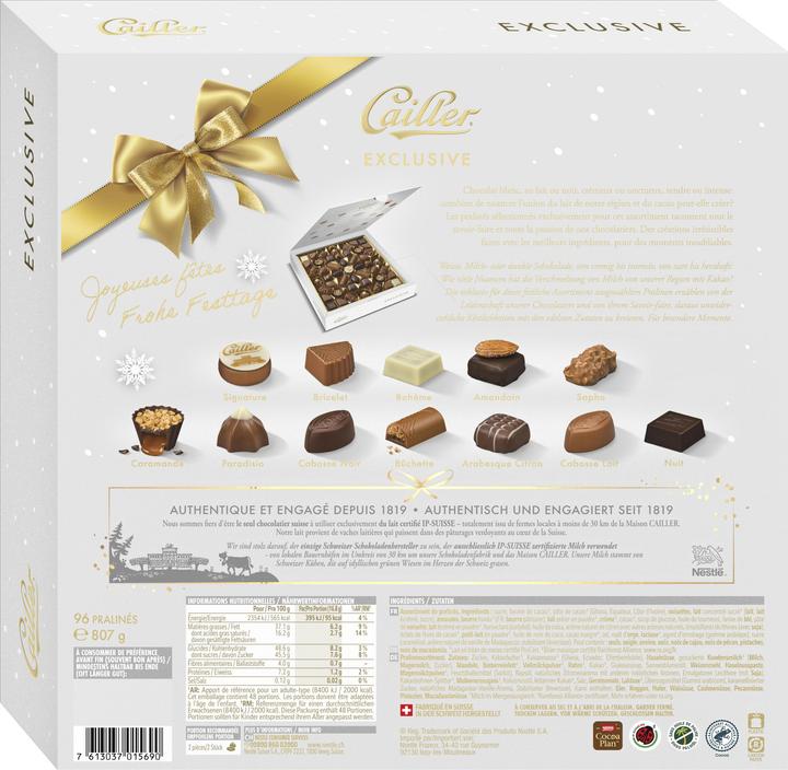 Produktbild Cailler Exclusive Pralinen (807 g)
