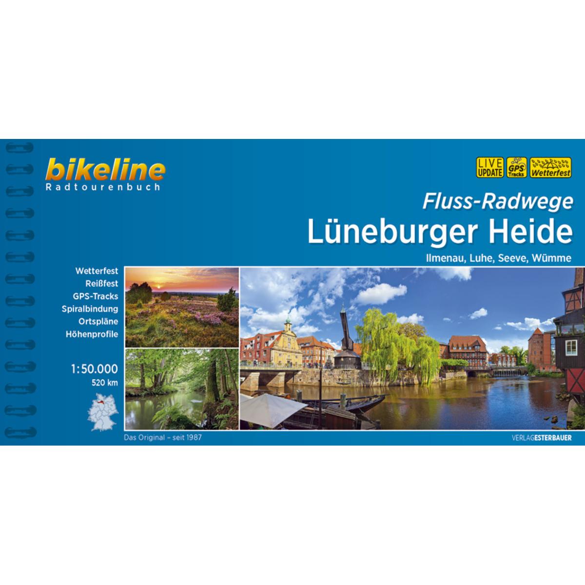 Flussradwege Lüneburger Heide, Ratgeber von Esterbauer Verlag