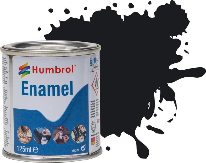 Image du produit Humbrol No 21 Black - Gloss