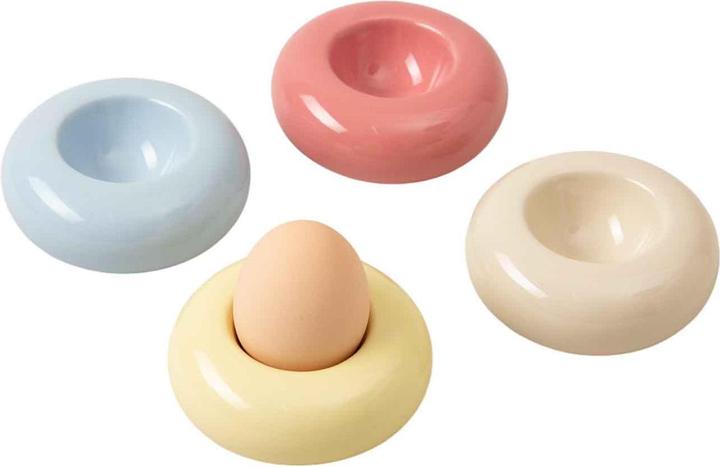 Esmée Donut coquetier coloré, 4 pcs. (4x)