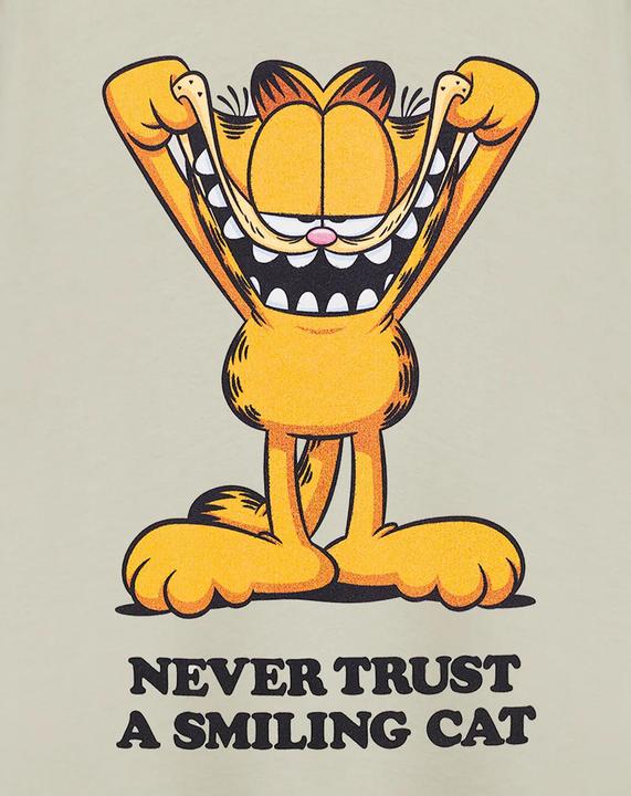 Immagine prodotto Garfield Maglietta Gatto Sorridente Maniche Corte Ragazzi (140)