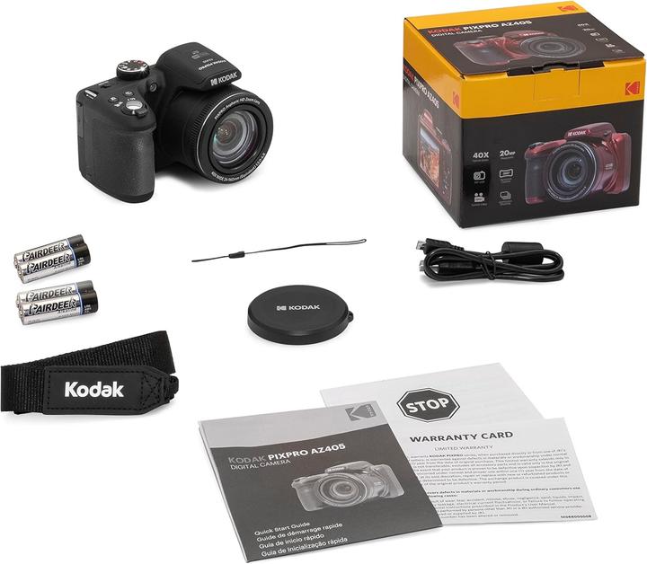 Image du produit Kodak Pixpro AZ405 (4.3 - 172 mm, 20.68 Mpx, 1/2,3'')