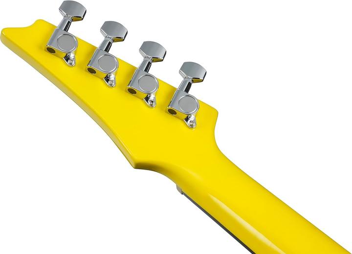 Actual product image Ibanez URGT100 Sun Yellow High Gloss electric-acoustic tenor ukulele with gigbag (Tenor)