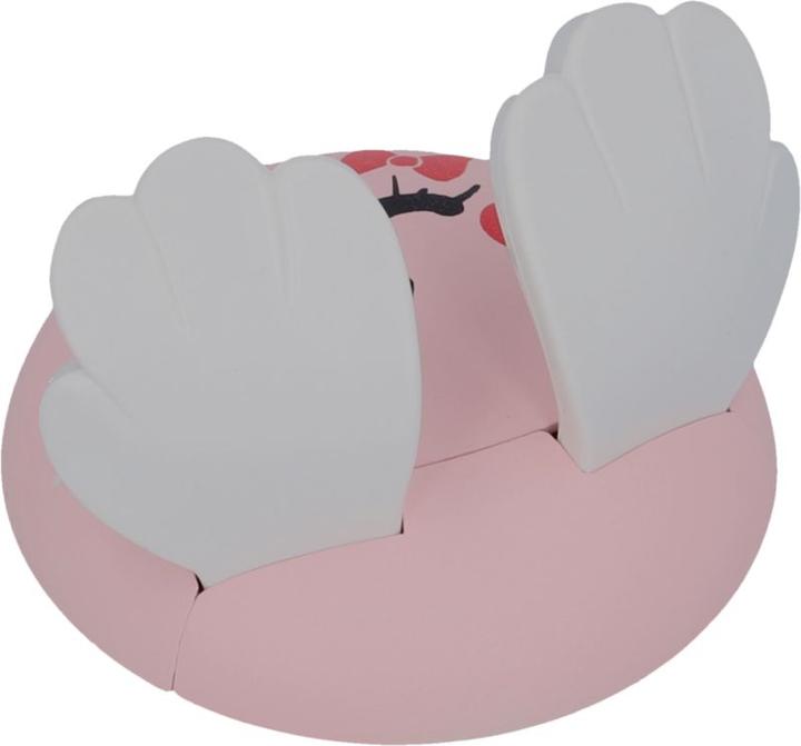 Actual product image Inofix Smiley adhesive hook, pink