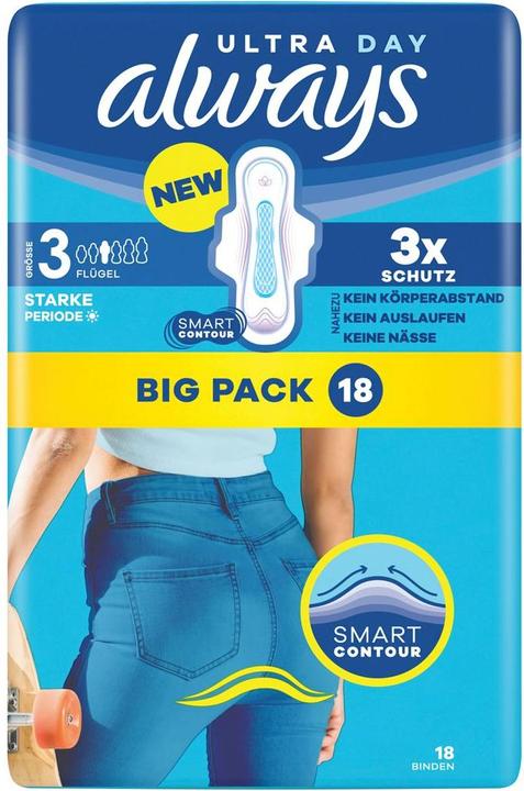 Produktbild Always Day Long Pl.Fl. Gr3 Bp (18x)