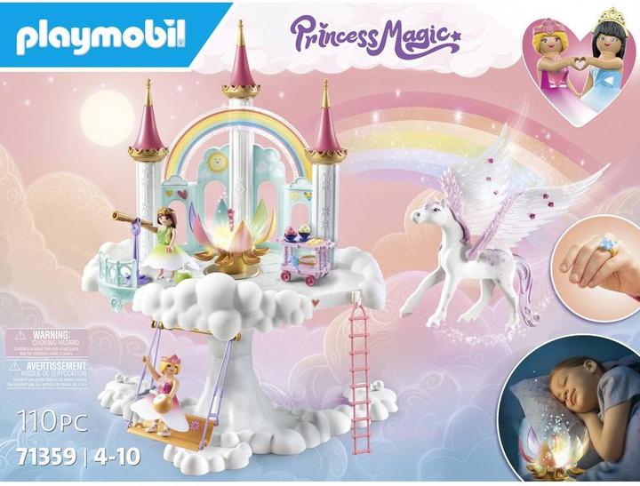 Actual product image Playmobil Heavenly Rainbow Castle (71359, Playmobil Princess)