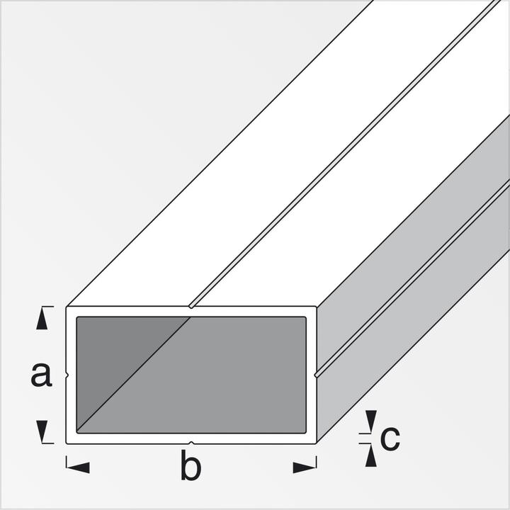 Actual product image Alfer Rectangular tube