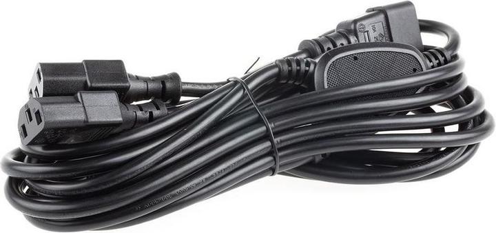 Actual product image RS PRO IEC C13 x 3 Socket to IEC C14 Plug Power Co (3 m)