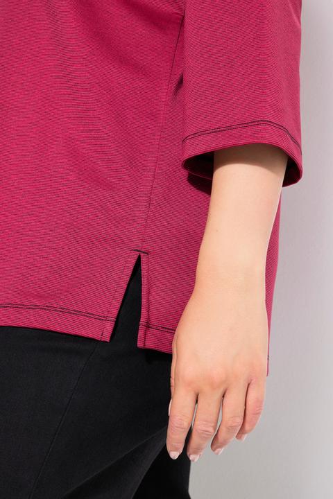 Produktbild Ulla Popken T-Shirt, Ziernähte, Rundhals, Halbarm (46, 48)