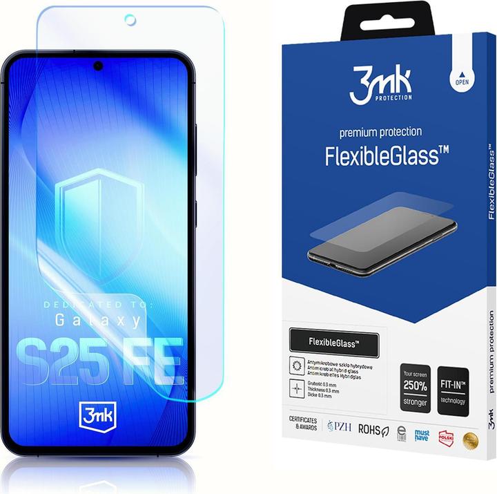 Produktbild 3MK Szkło hybrydowe FlexibleGlass do Samsung Galaxy S25 FE (Samsung Galaxy S25 FE)