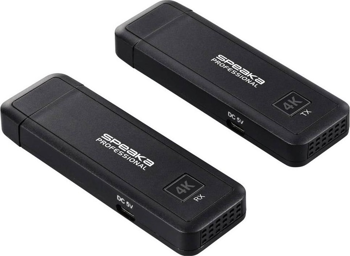 Produktbild SpeaKa Professional SP-TR-450 HDMI-Funkübertragung Set 50 m 30 Hz 3840 x 2160 Pixel integrierte