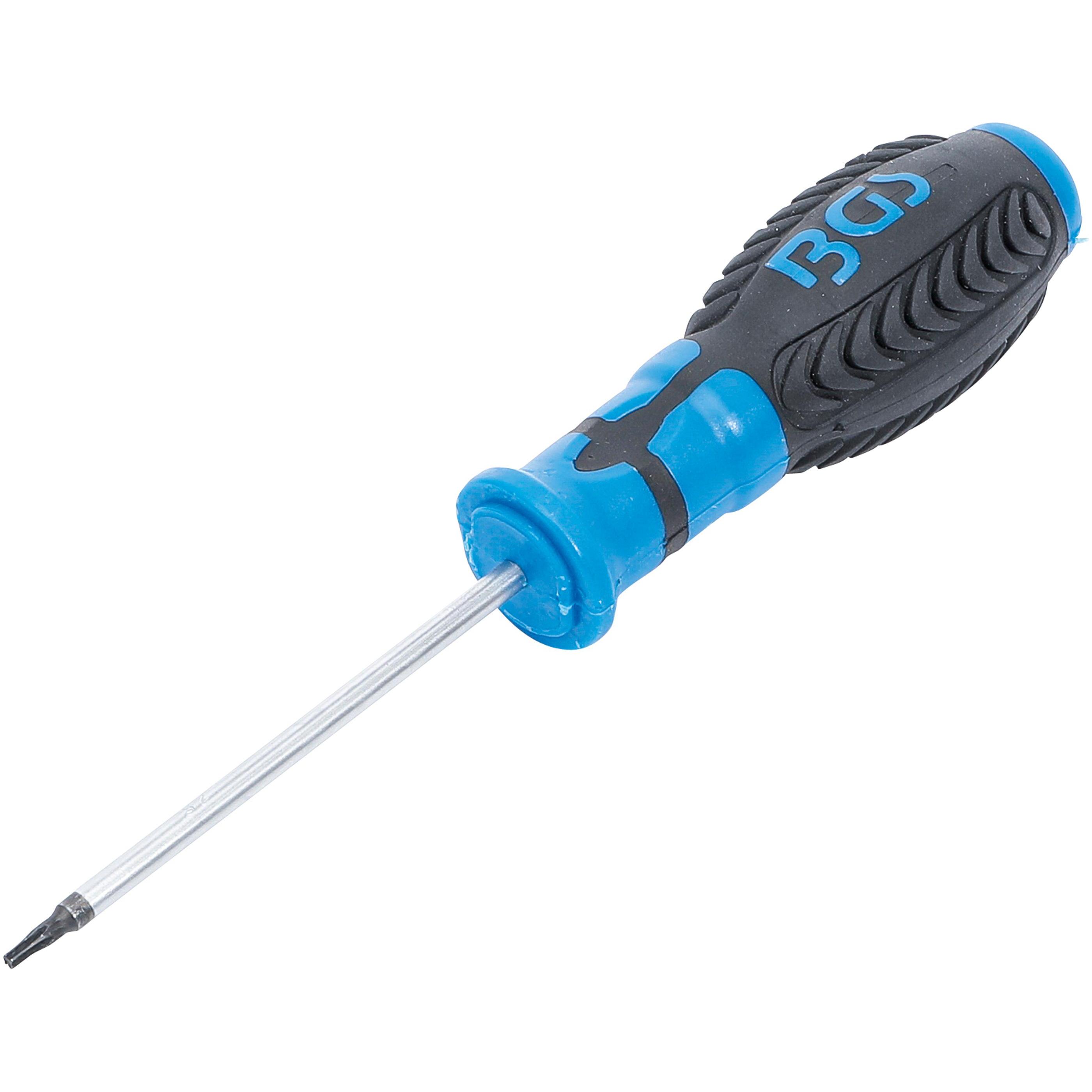 BGS, Schraubenzieher, Schraubendreher T-Profil (für Torx) mit Bohrung T8 Klingenlänge 80 mm (T-profil)