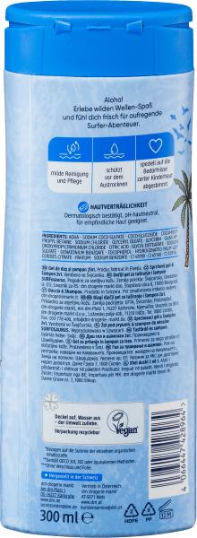 Immagine prodotto dm Balea Bambini 2in1 doccia Surfosauro