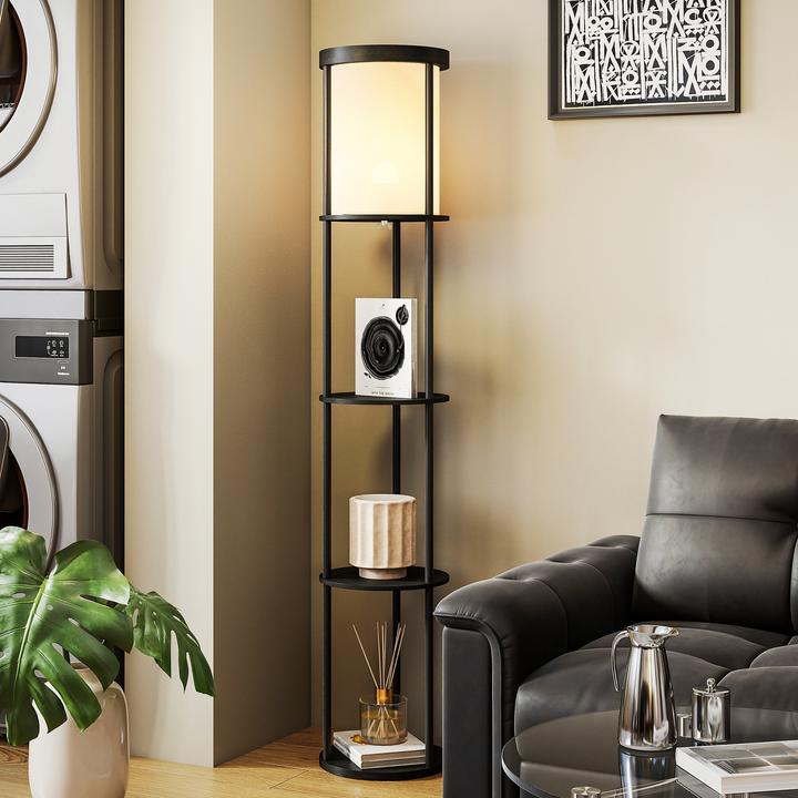 Actual product image Homcom Stehleuchte MDF (800 lm, E27)