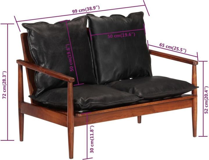 Immagine prodotto vidaXL 2-Sitzer-Sofa (2 posti)