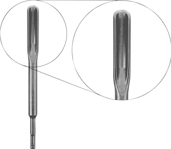 Actual product image kwb SDS plus chisel for hammer drill, channel chisel, 250 mm