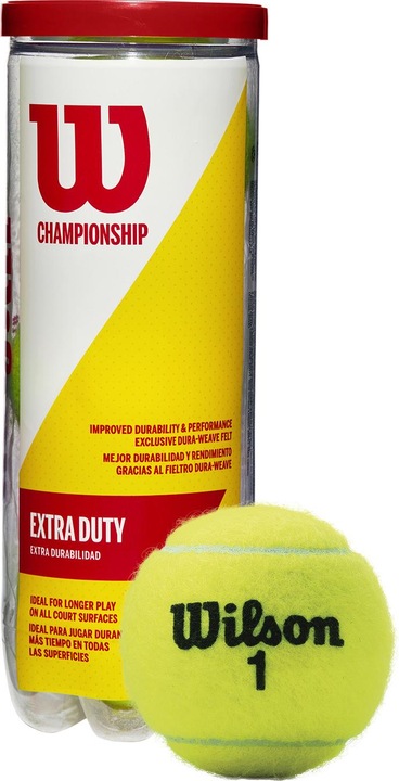 Immagine prodotto Wilson Palline da tennis CHAMPIONSHIP 3 pezzi WRT100101