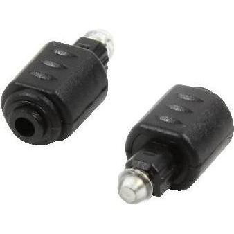 LogiLink Toslink Adapter (Klinkenadapter), Audio Adapter, Schwarz