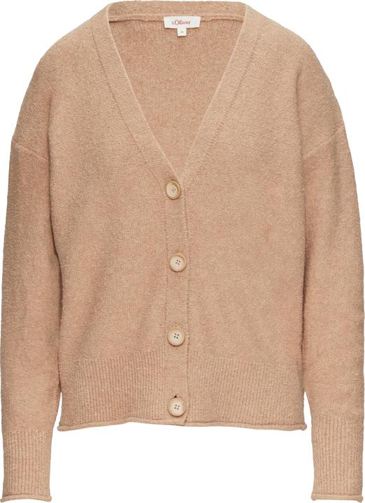 Immagine prodotto S.Oliver Strickjacke Strickjacke aus Baumwoll-Bouclé (40)