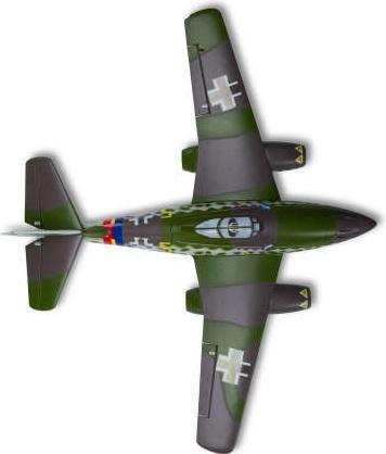 Produktbild E-Flite AVION Me 262 660mm EP BNF 30mm EDF with AS3X & SAFE Select (Jet)