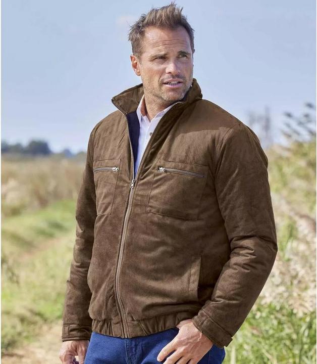 Produktbild Atlas For Men Jacke Durchgehender Reissverschluss (3XL)