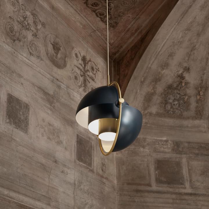 Produktbild Gubi Multi-Lite Pendelleuchte S All Brass (E14, 470 lm)