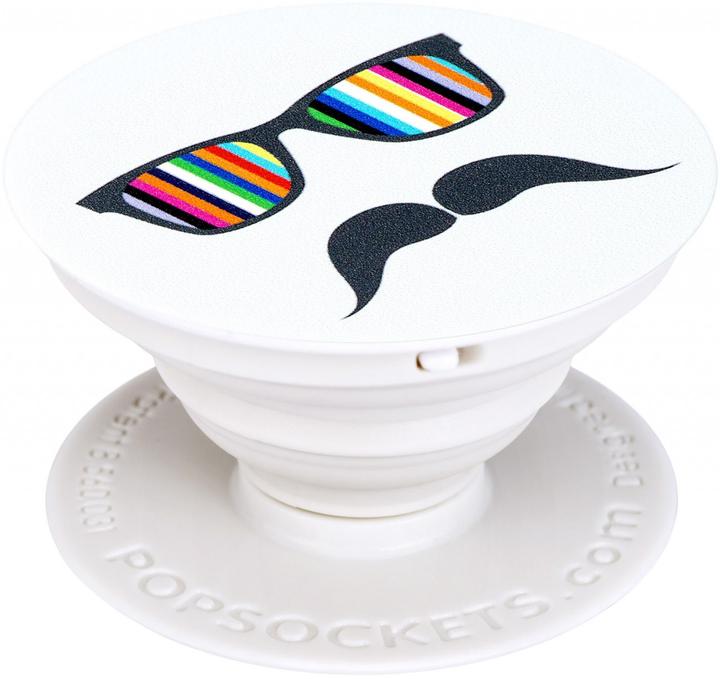 Actual product image PopSockets Mustache Rainbow