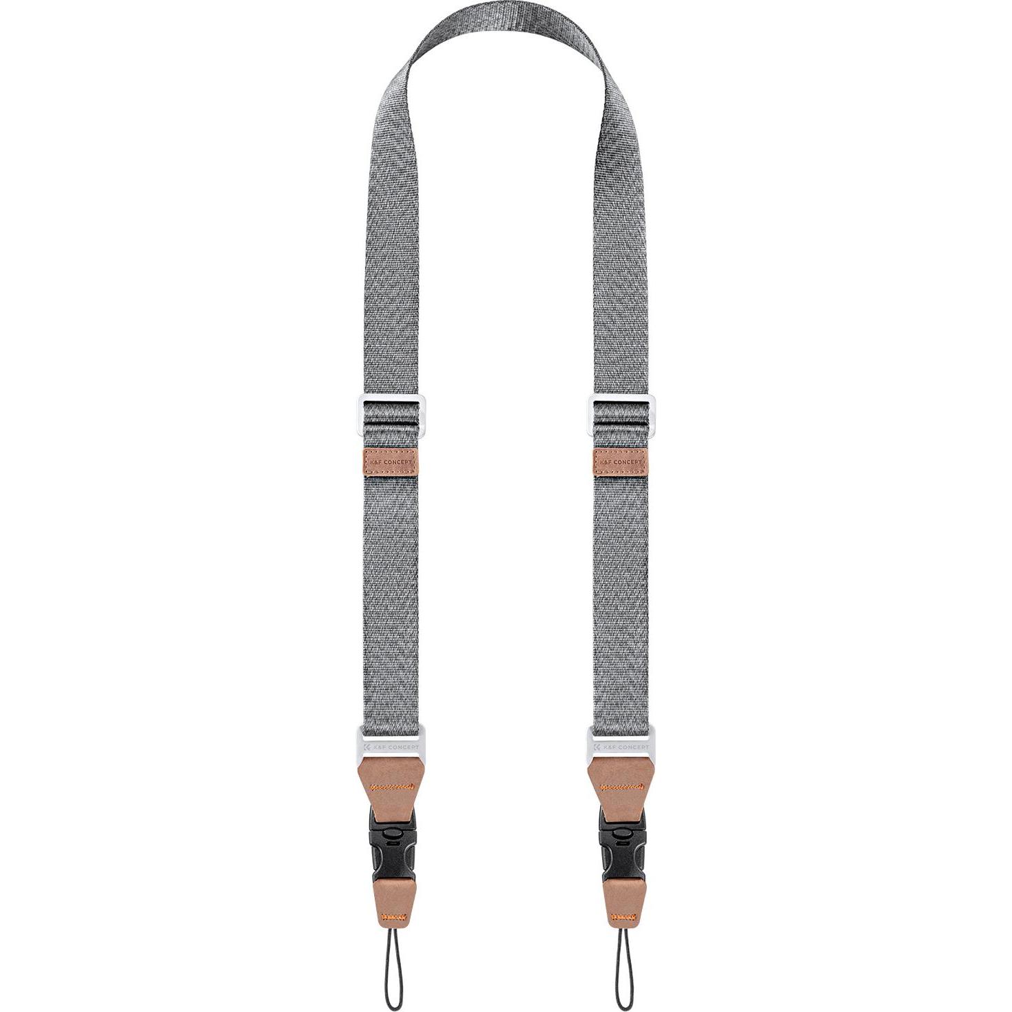 K&F Concept Camera Neck Strap (Nackengurt), Kameragurt, Grau