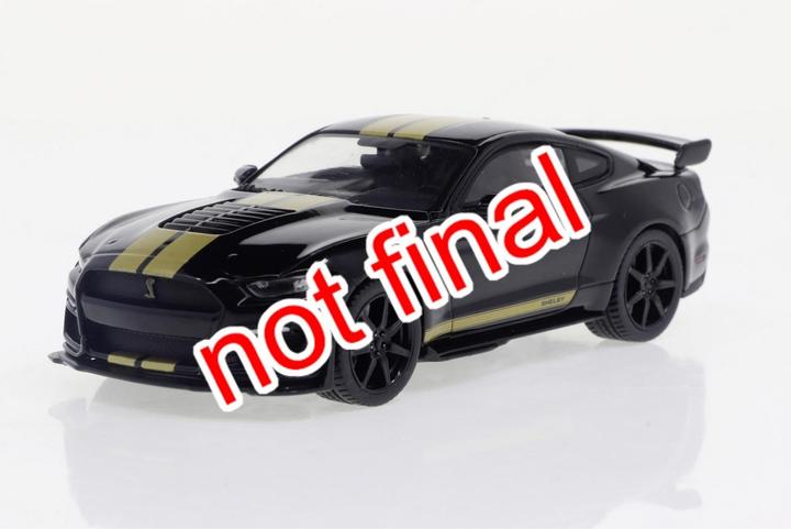 Produktbild Solido 1:43 Shelby Mustang GT500 2020 schwarz